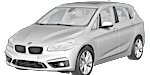 BMW F45 C3968 Fault Code